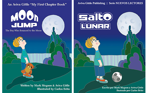 Moon Jump by Aviva Gittle and Mark Megson book covers